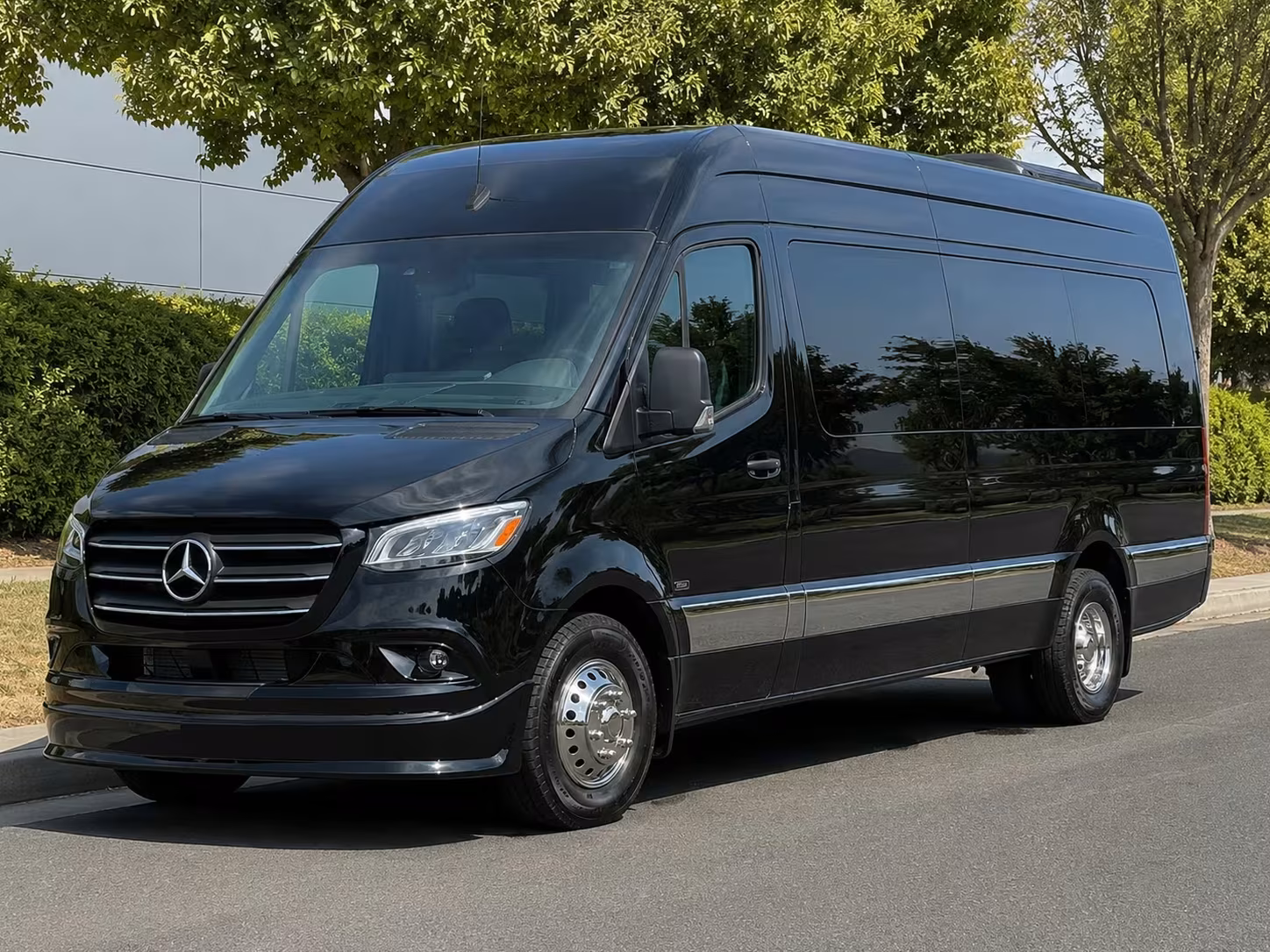 sprinter van with driver